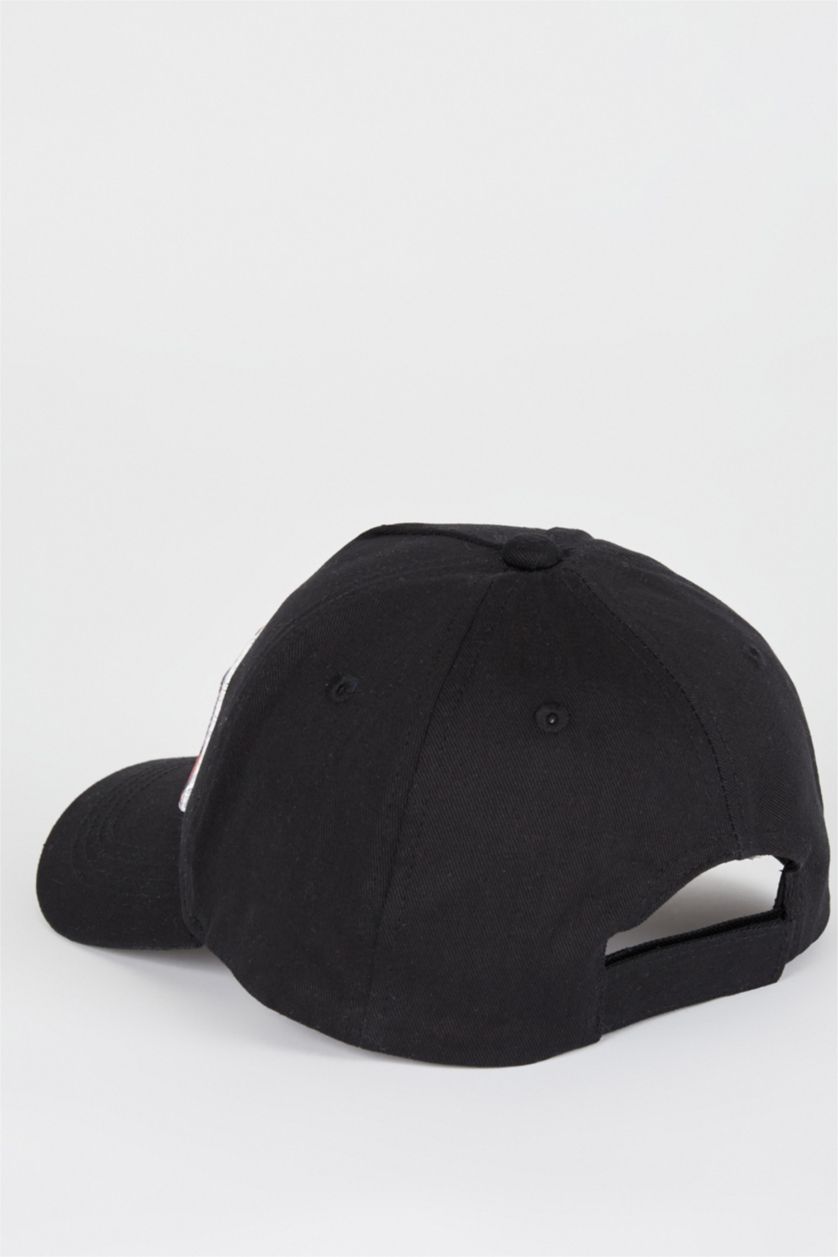 GARÇONS Noir Casquette Brodée Marvel