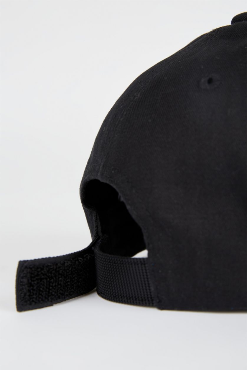 GARÇONS Noir Casquette Brodée Marvel