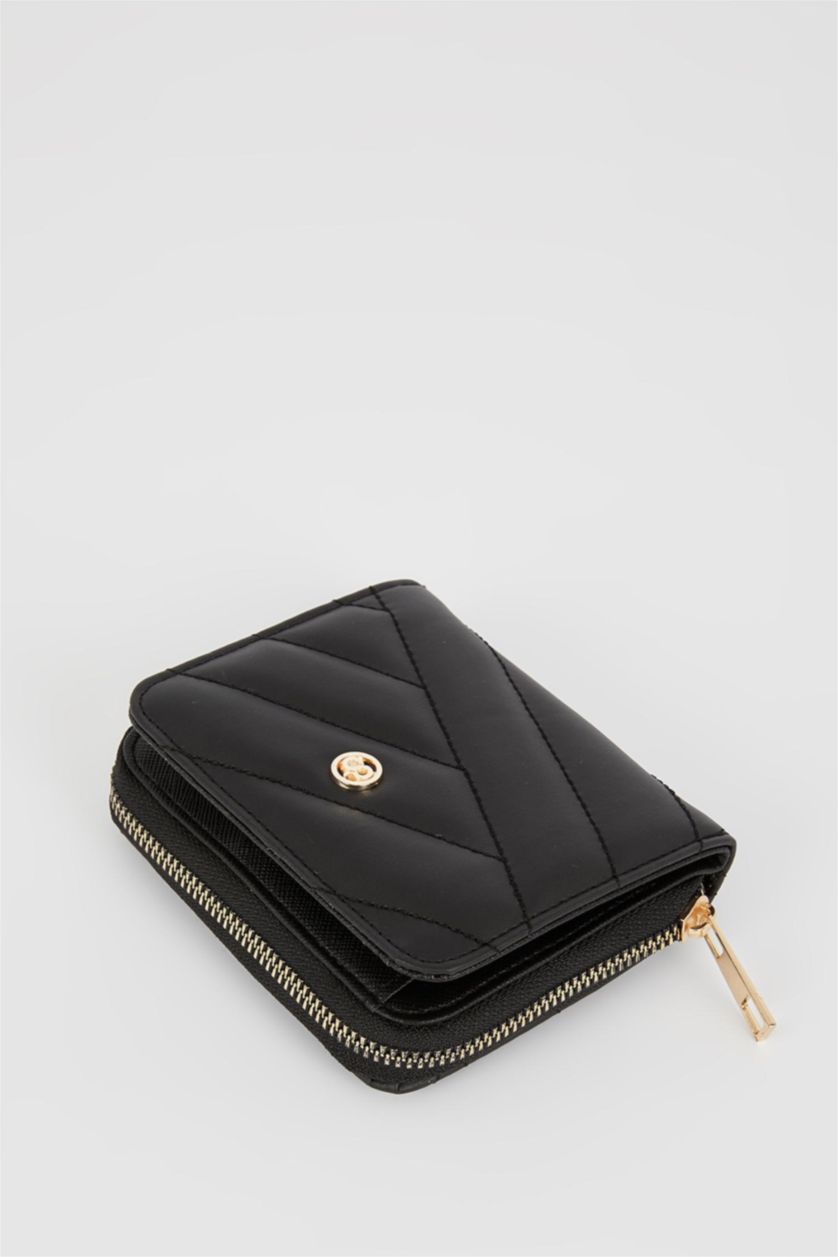 Kadın Siyah Kadın Suni Deri Cüzdan