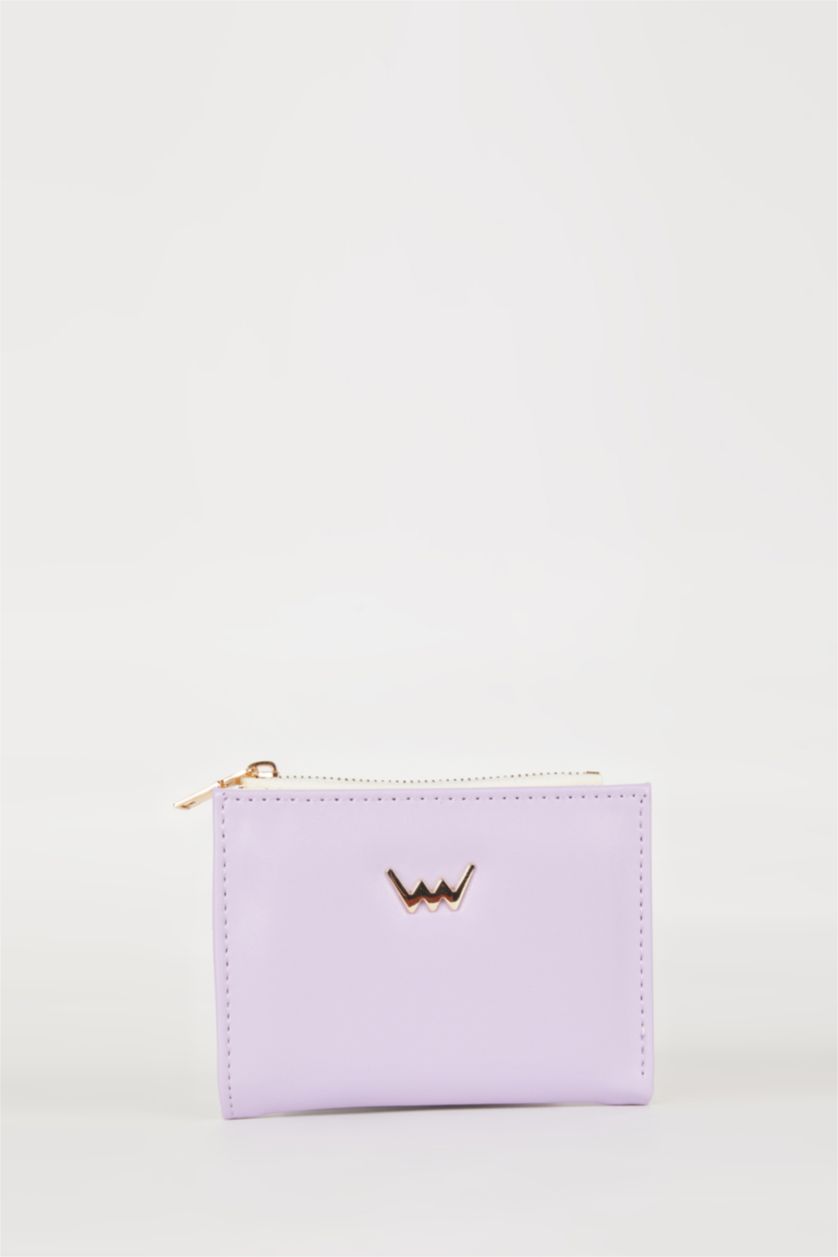 نساء أرجواني محفظة نسائي جلد صناعي