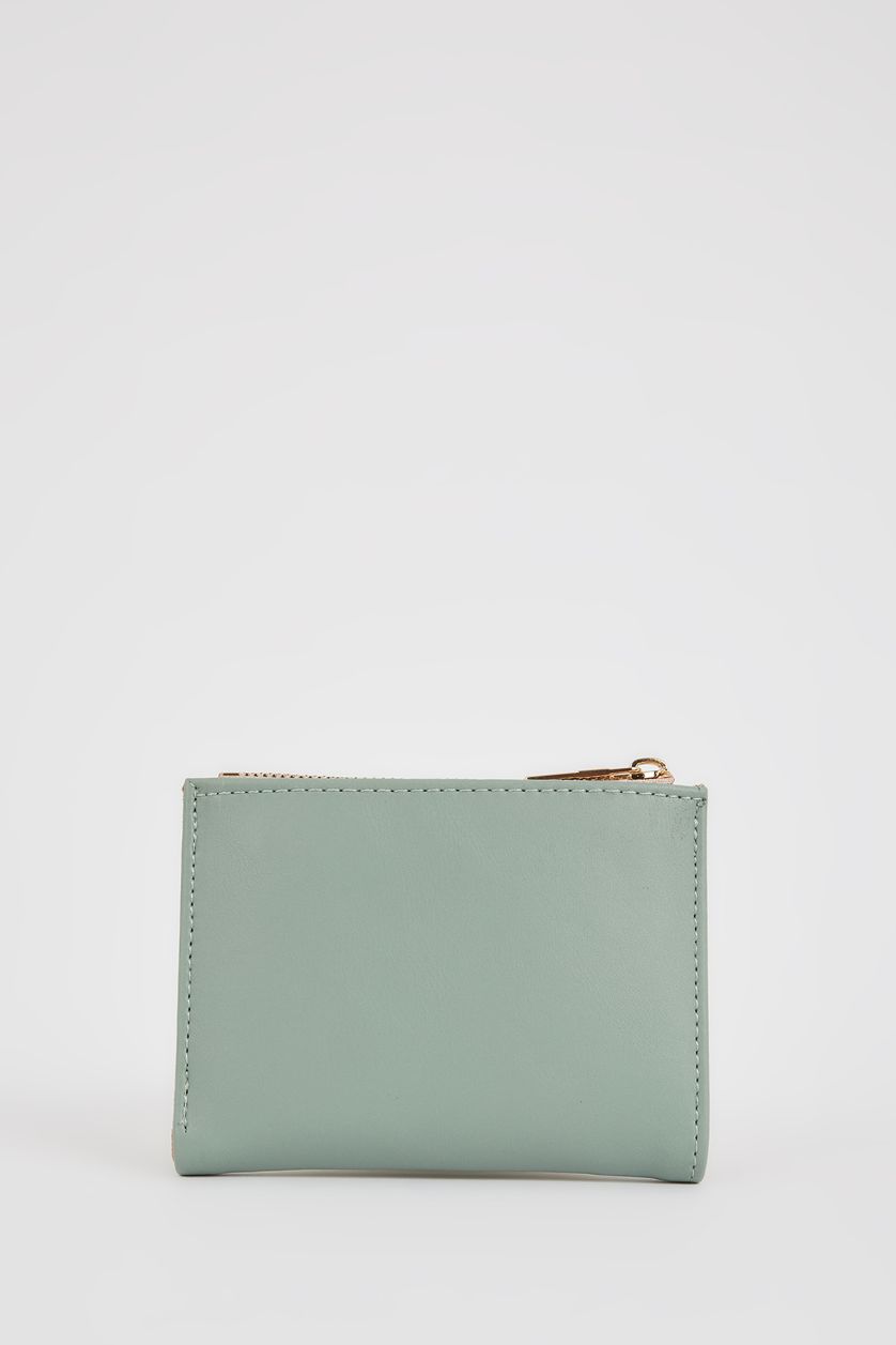 نساء نعناع محفظة نسائي جلد صناعي