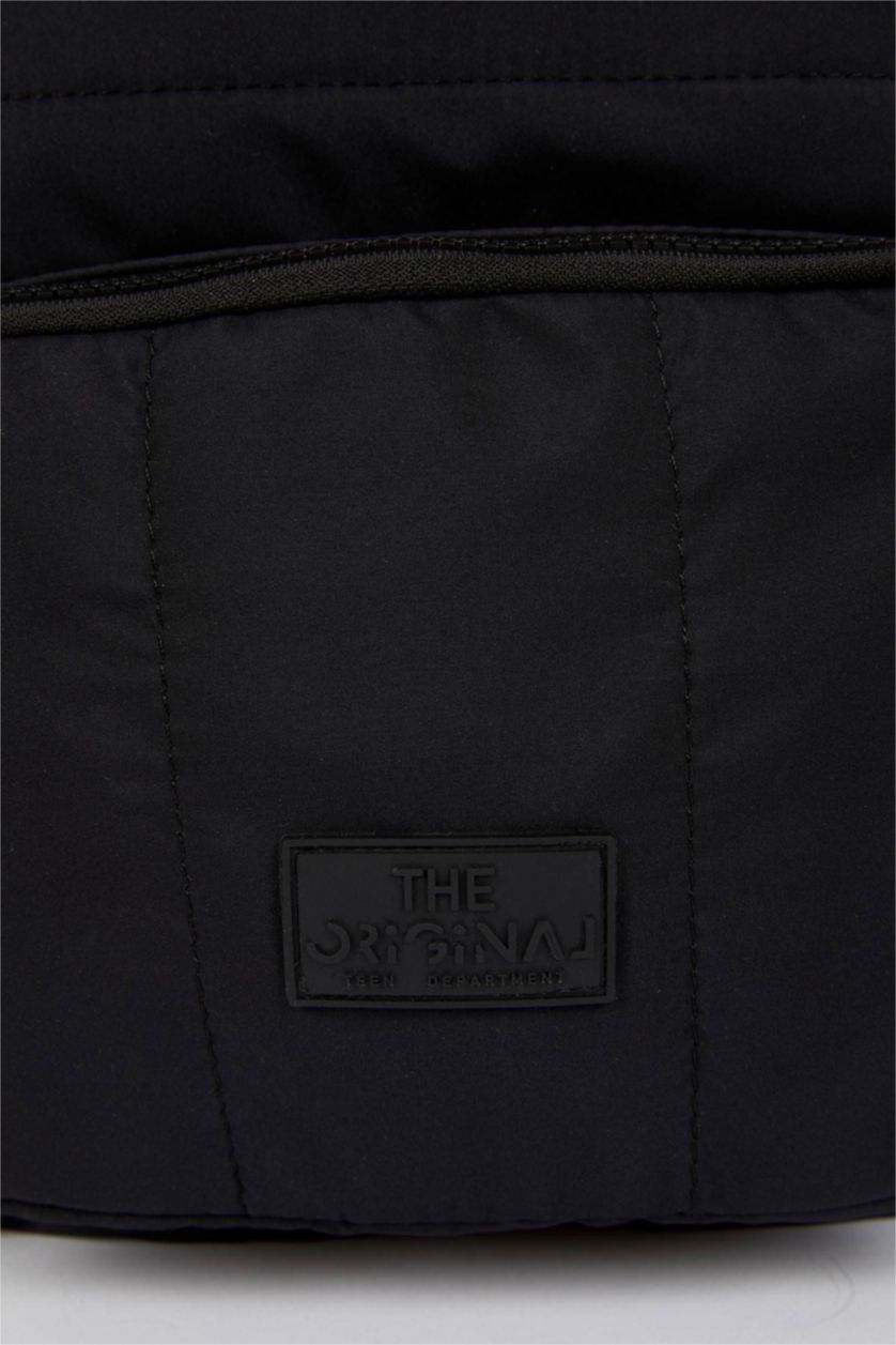 WOMAN Black Woman Large Backpack