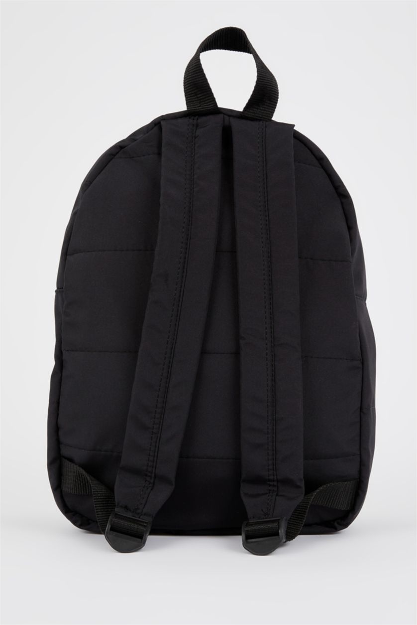 WOMAN Black Woman Large Backpack