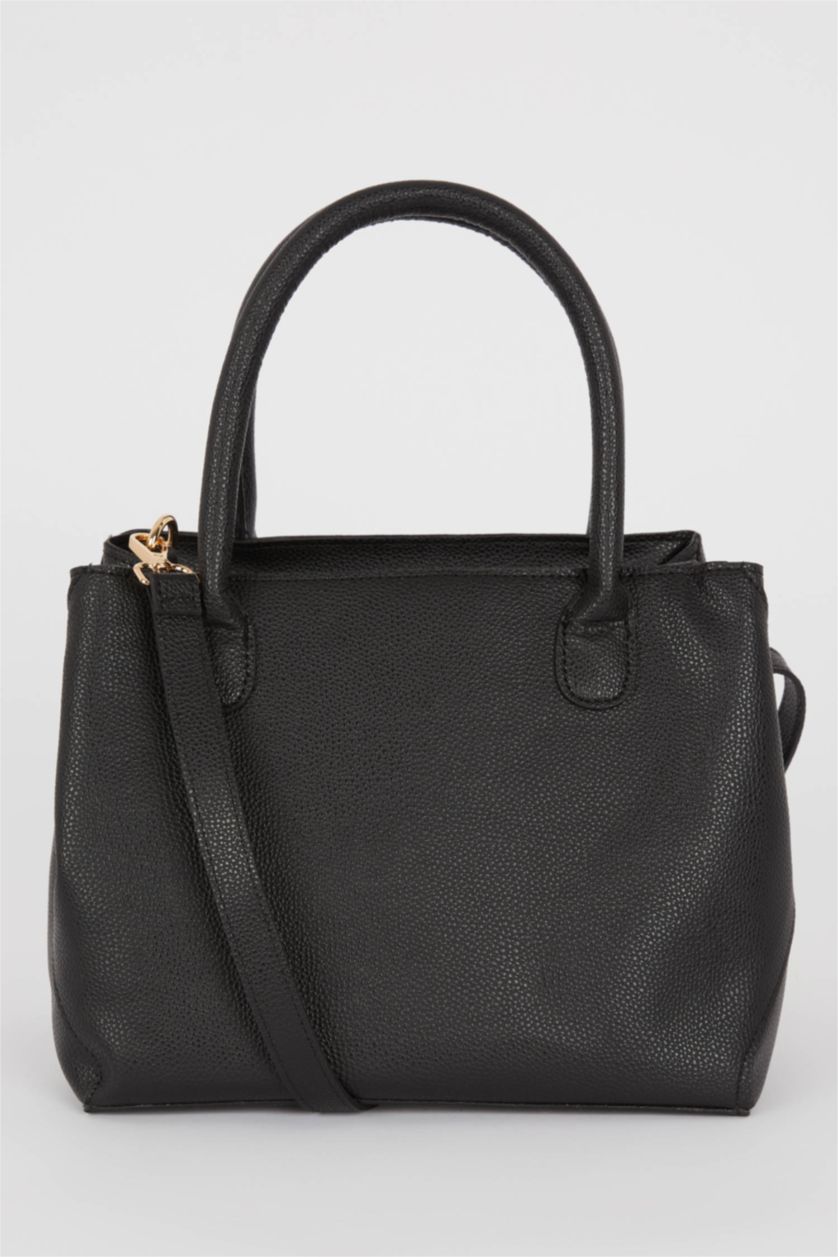 FEMME Noir Faux Leather Shoulder bag