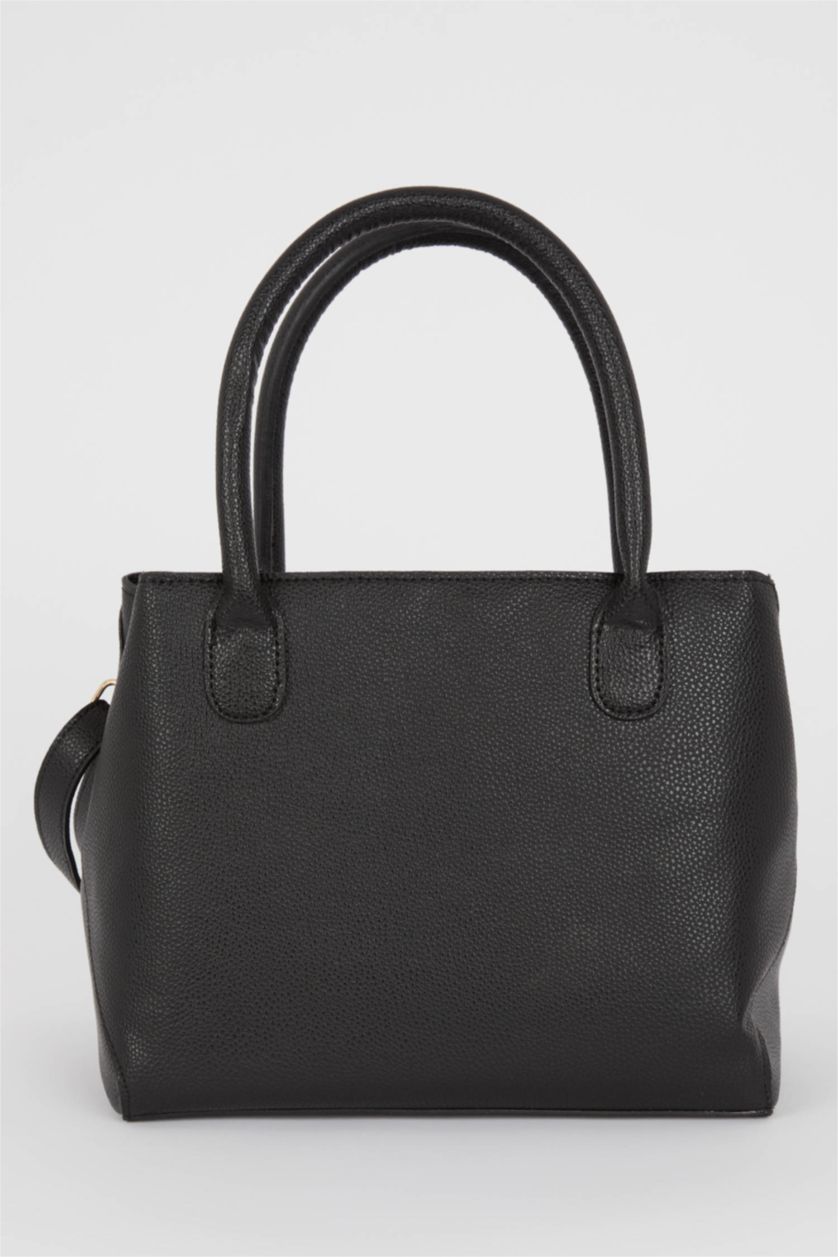 FEMME Noir Faux Leather Shoulder bag