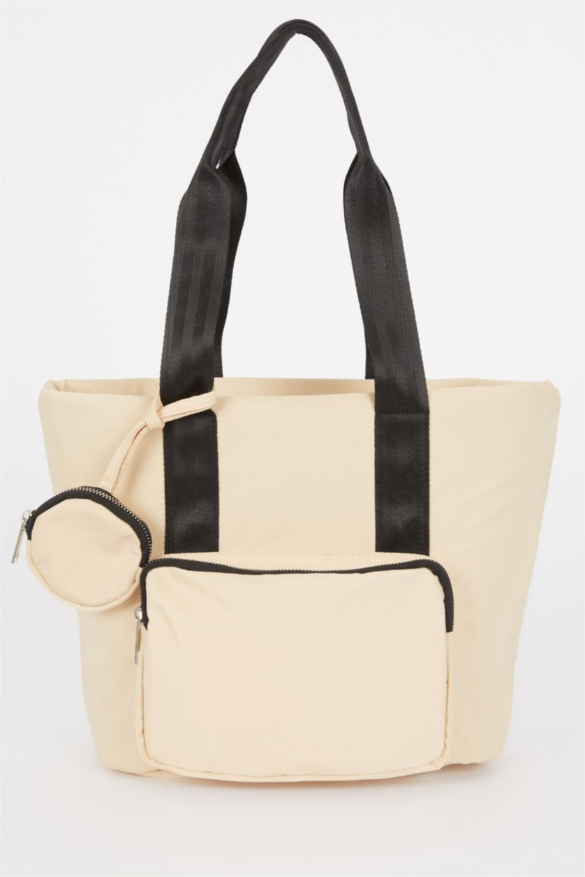 FEMME Beige Grand sac fourre-tout pour femme