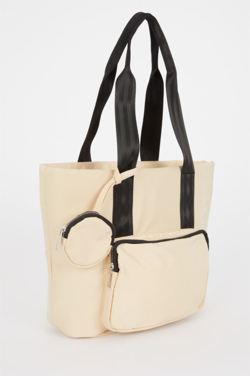 FEMME Beige Grand sac fourre-tout pour femme