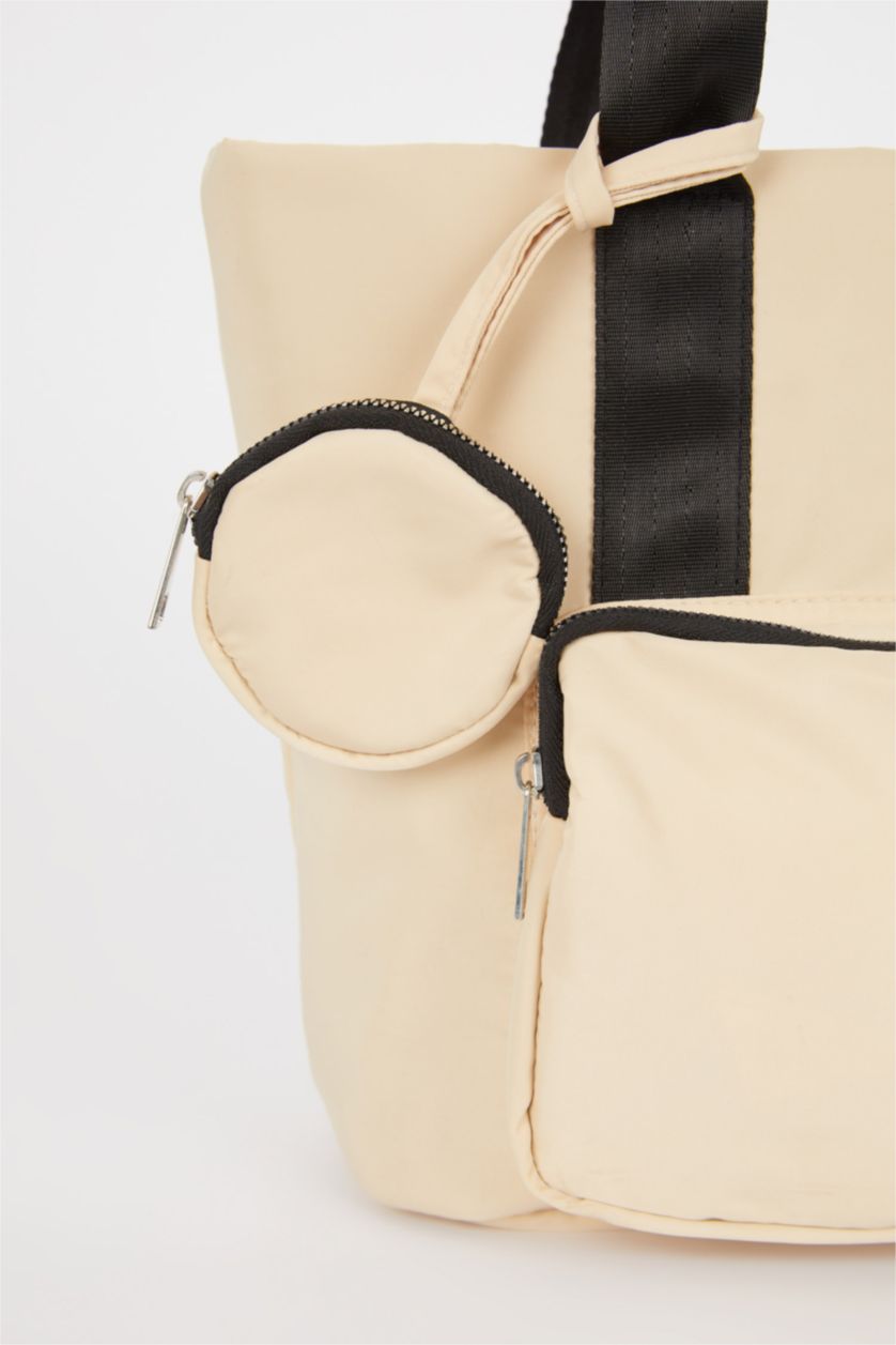 FEMME Beige Grand sac fourre-tout pour femme