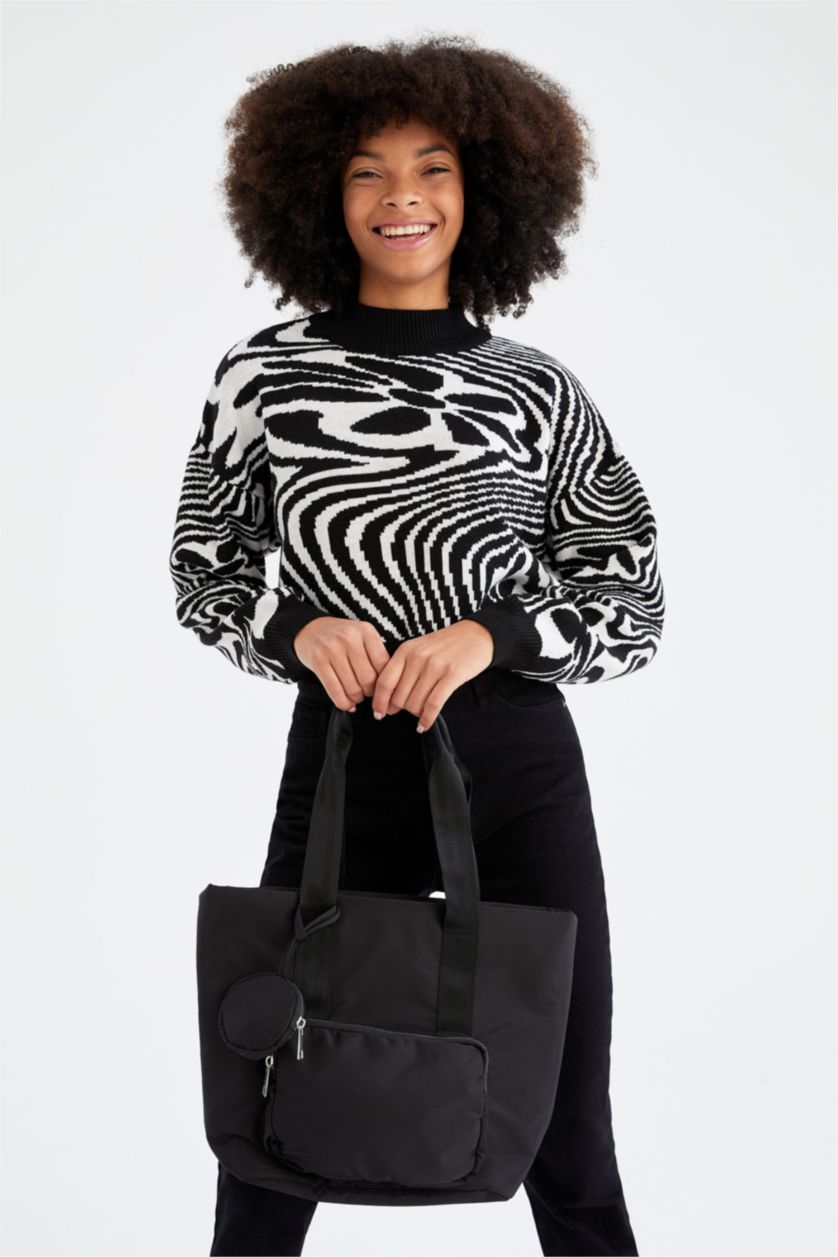 FEMME Noir Grand sac fourre-tout pour femme