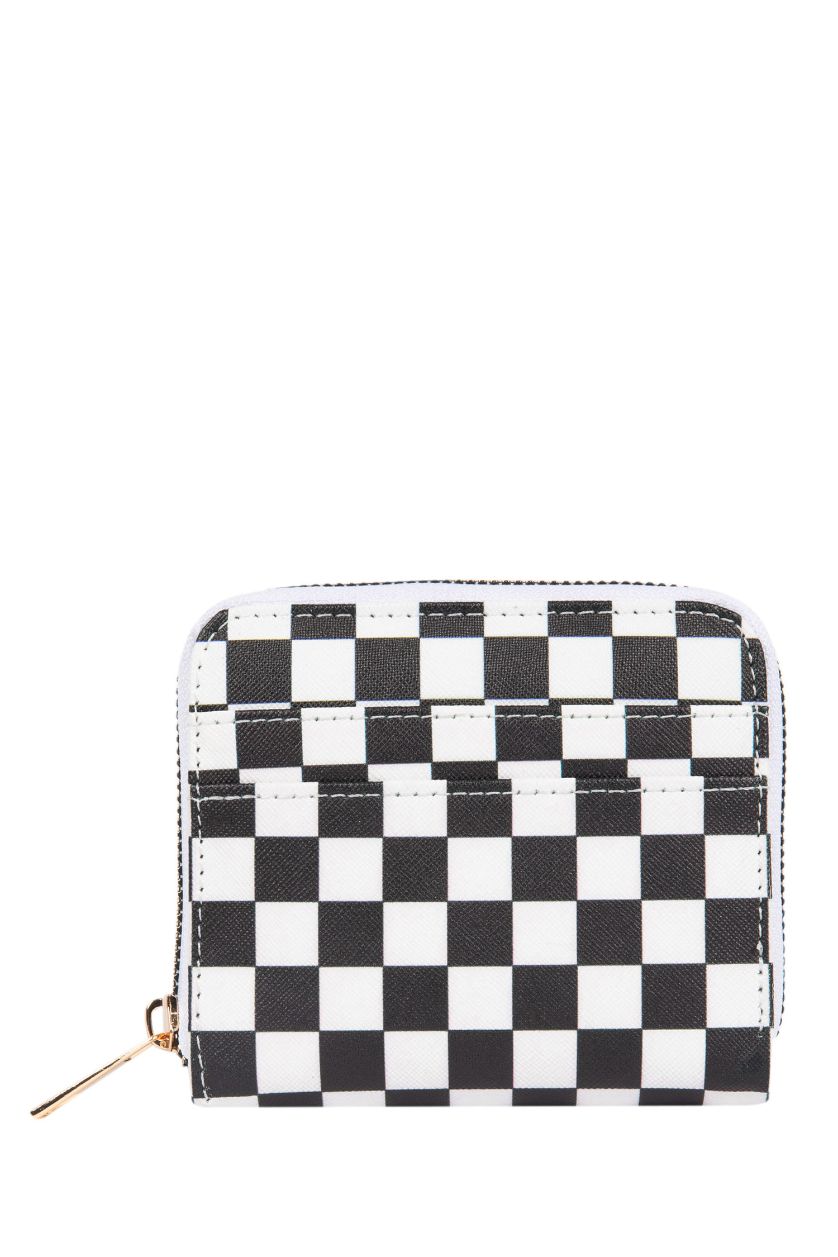 Жіночий Чорний Гаманець зі штучної шкіри для жінок