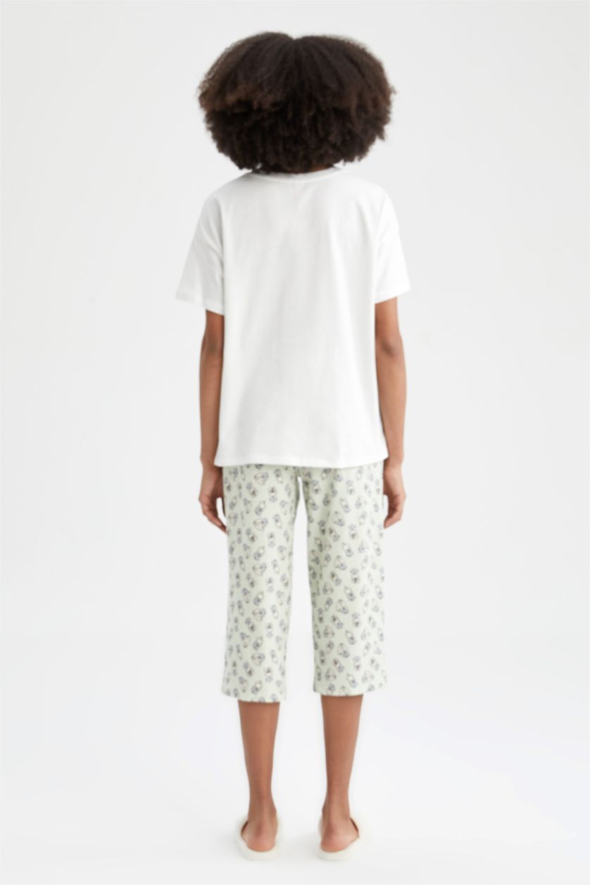 نساء أخضر فاتح Cotton 2 piece Set