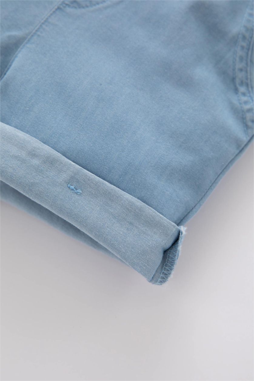 BABY BOY Ice Blue Baby Boy Rompers