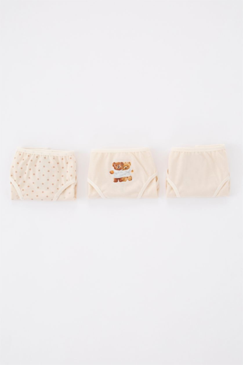 Девочки и подростки Бежевый Трусы стандартного кроя