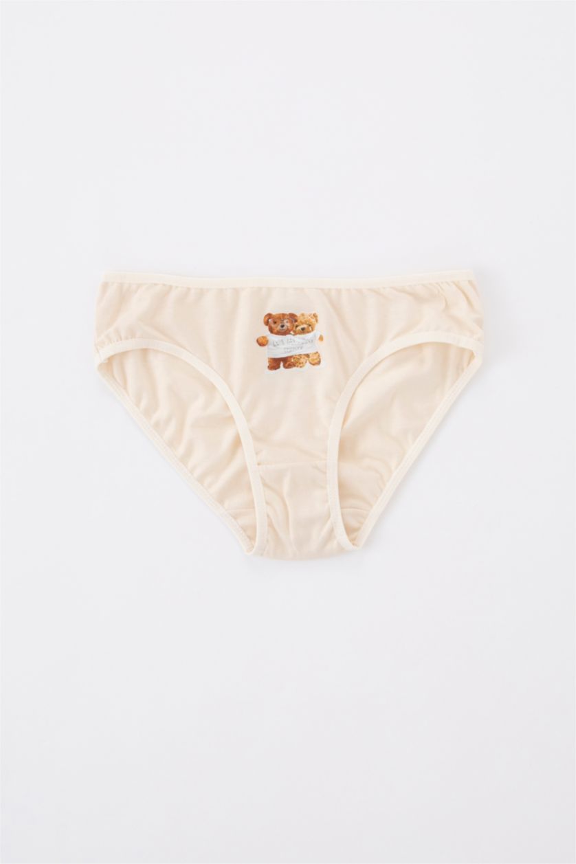 Девочки и подростки Бежевый Трусы стандартного кроя