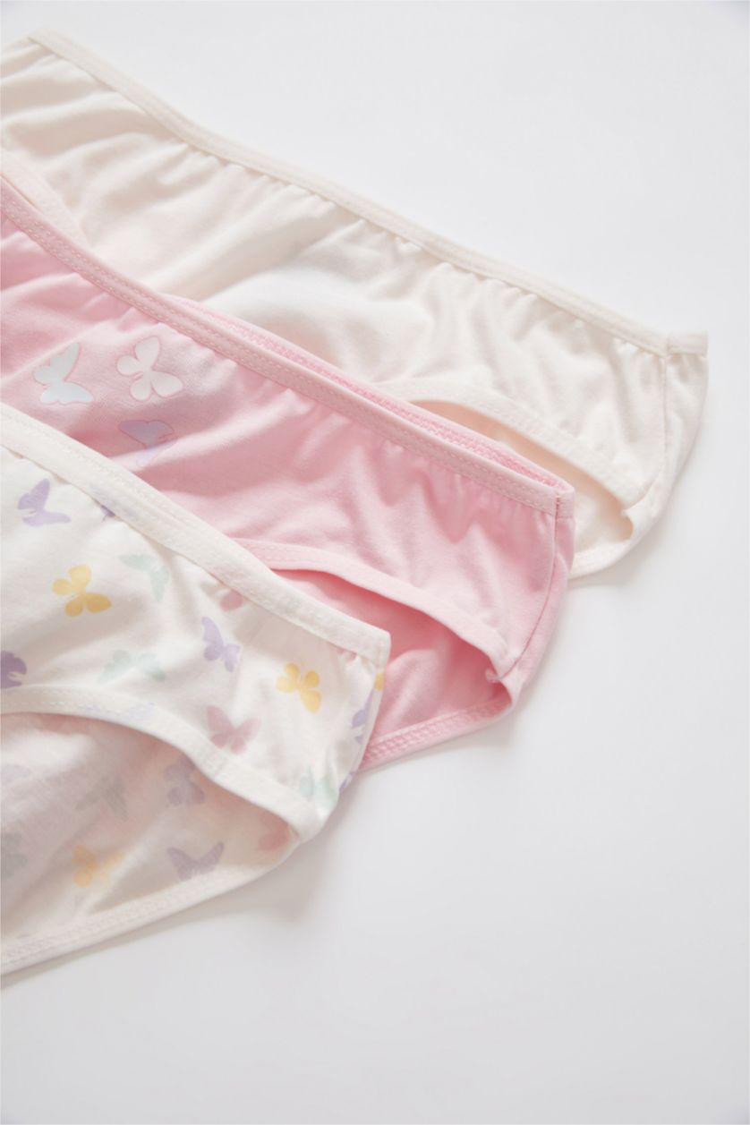 GIRLS & TEENS Pink 3 Pack Basic Boxer Set