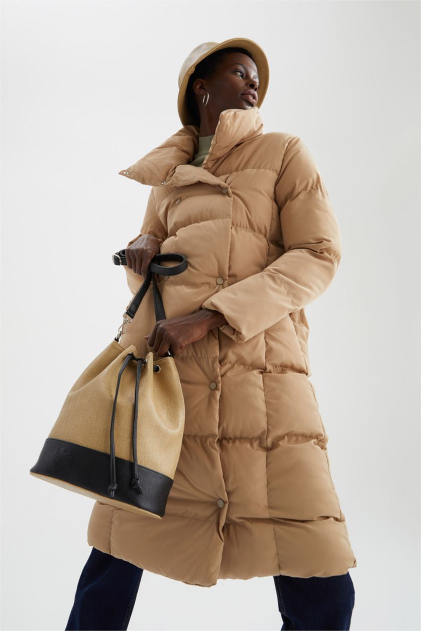 Kadın Karma Suni Deri Omuz Çantası