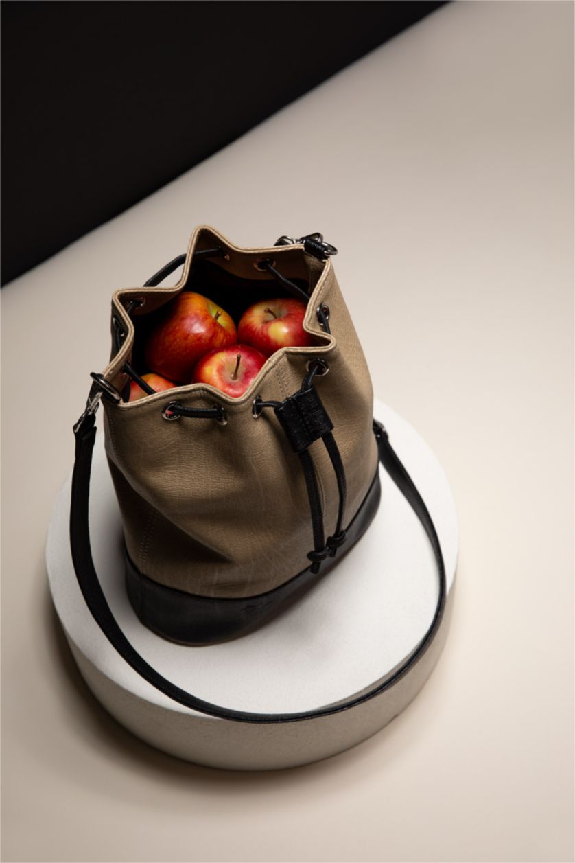 Kadın Karma Suni Deri Omuz Çantası