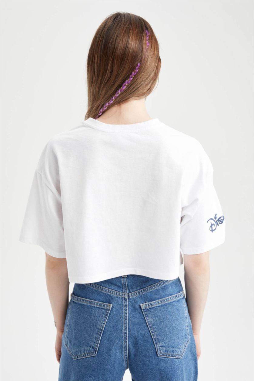 WOMAN White Oversize Fit Short Sleeve T-Shirt