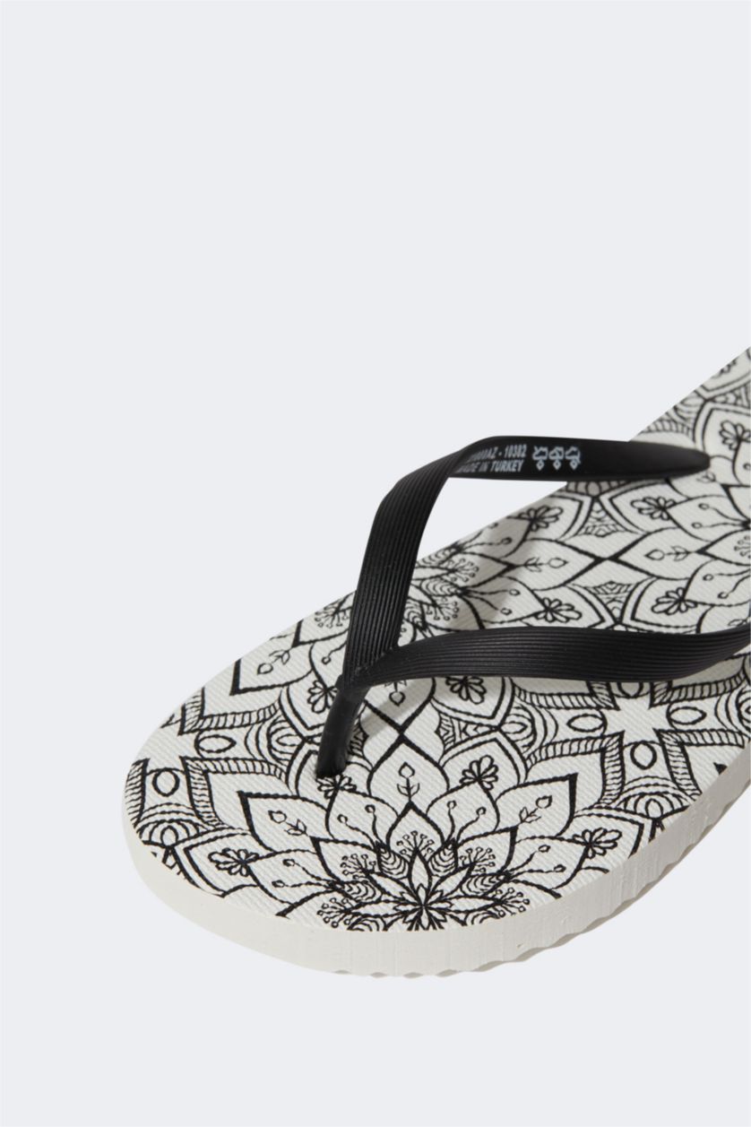 نساء أسود شبشب فليب فلوب إيفا بكعب مسطح رفيع