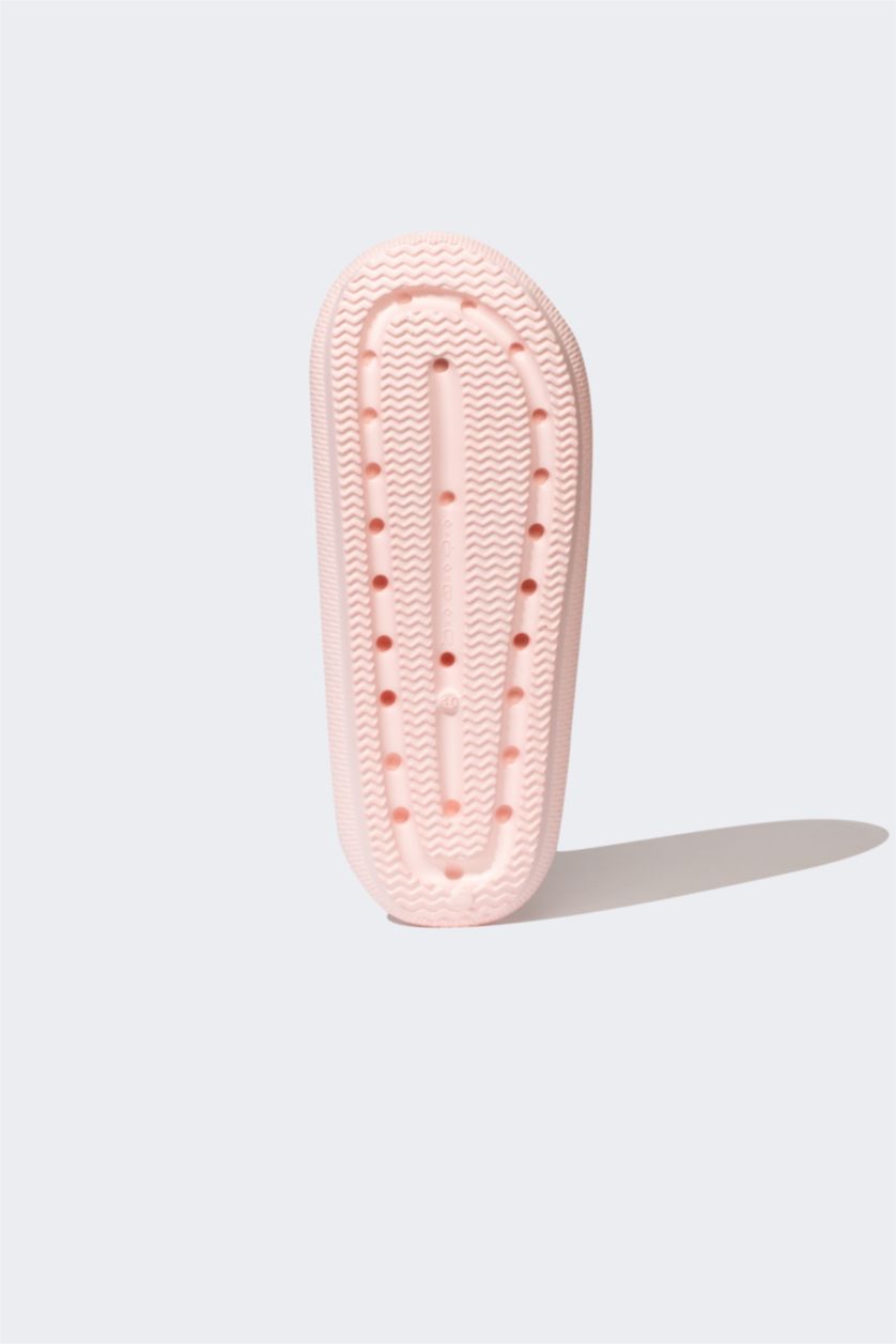 Kadın Pembe Kadın Kalın Taban Eva Terlik