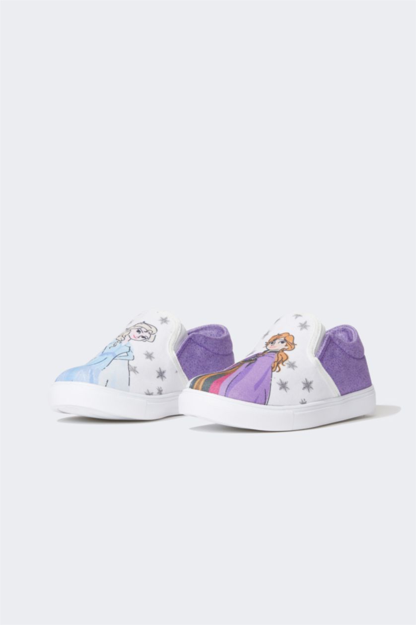 FILLES Blanc Chaussures Sneaker sous licence Frozen pour filles