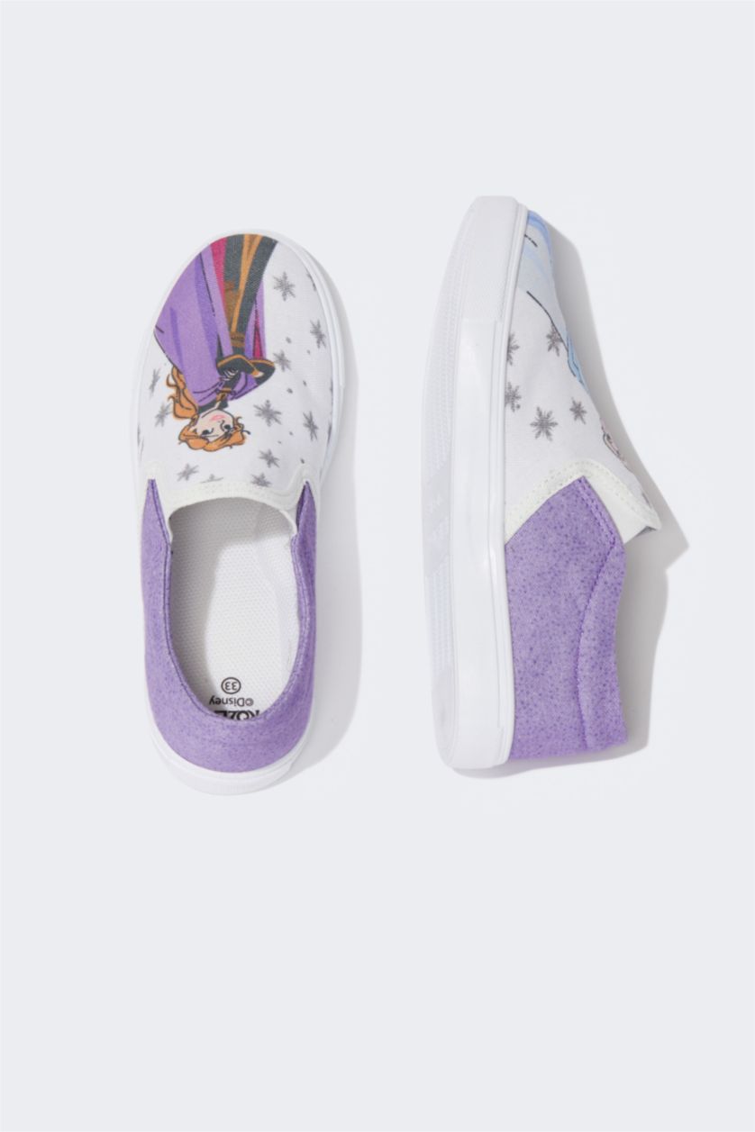 FILLES Blanc Chaussures Sneaker sous licence Frozen pour filles