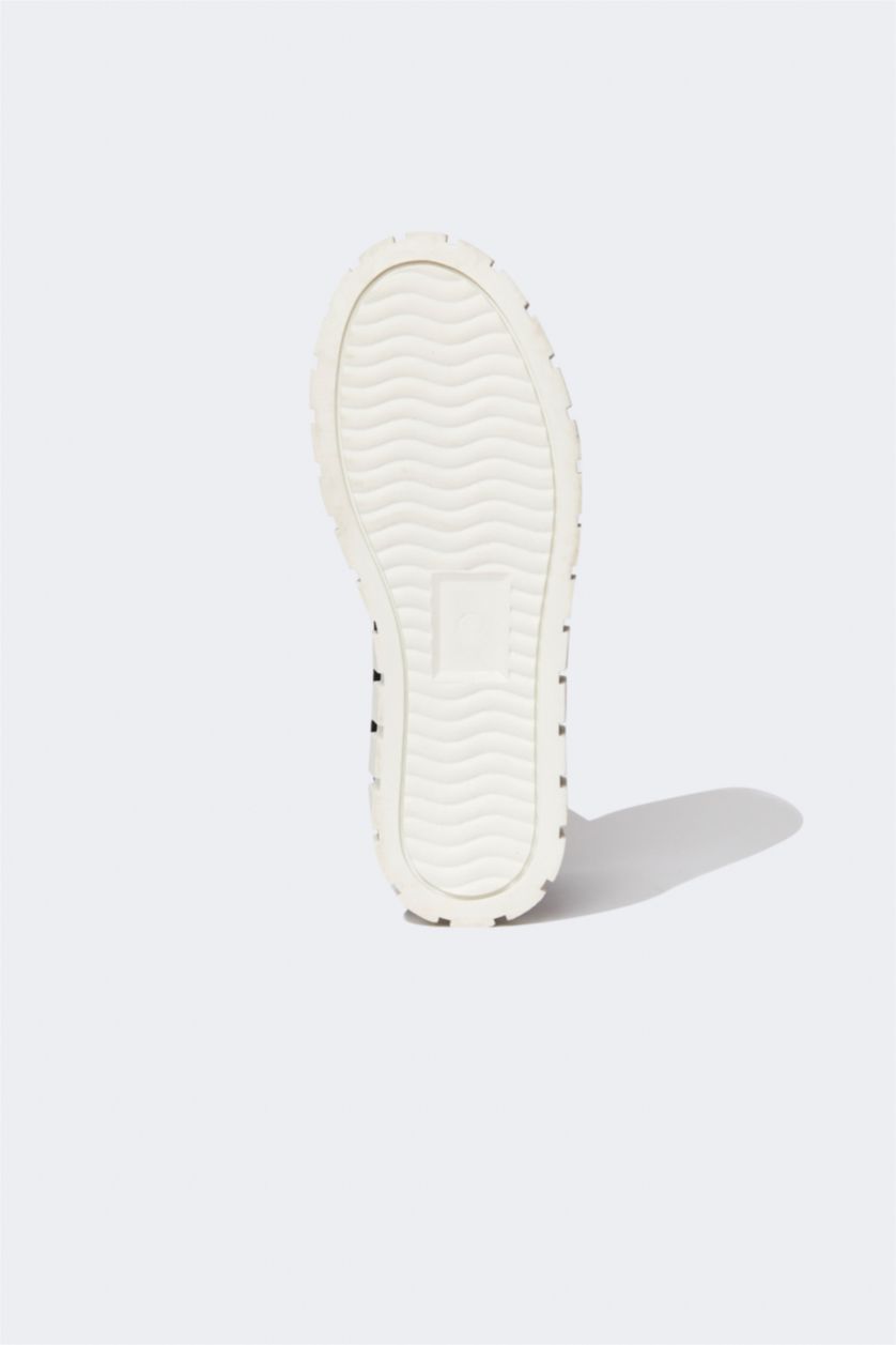 Kadın Siyah Kadın Çorap Bot Tipi Crop Sneaker Spor Ayakkabı