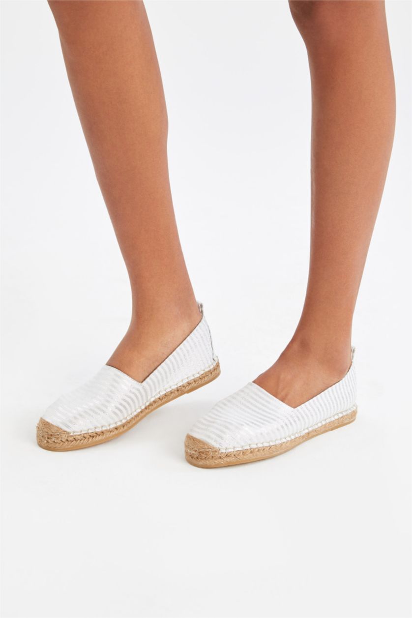 نساء Gri حذاء قماش كتان