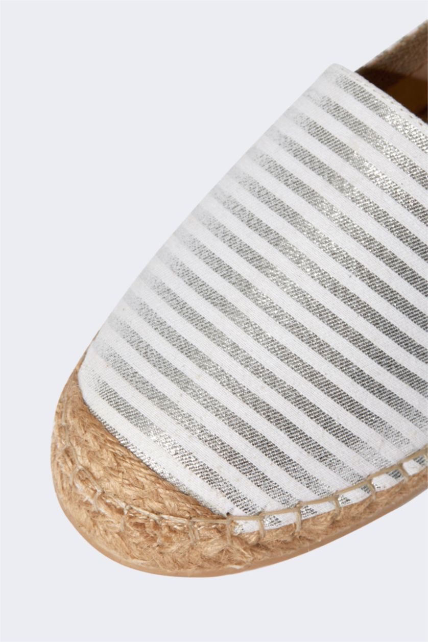 نساء Gri حذاء قماش كتان