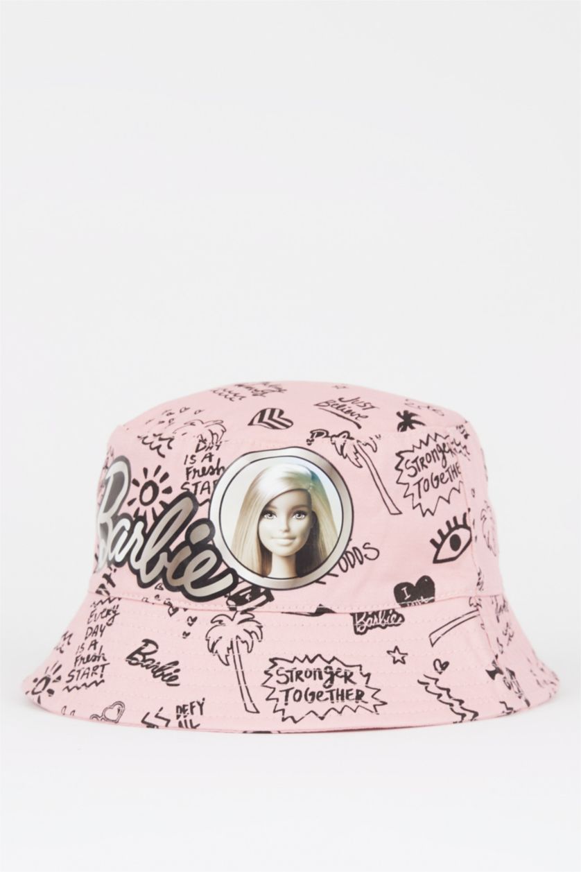 GIRLS & TEENS Pink Girl Barbie Bucket Hat