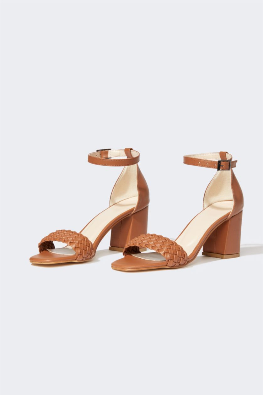 Kadın Taba Kadın Yüksek Topuklu Ayakkabı