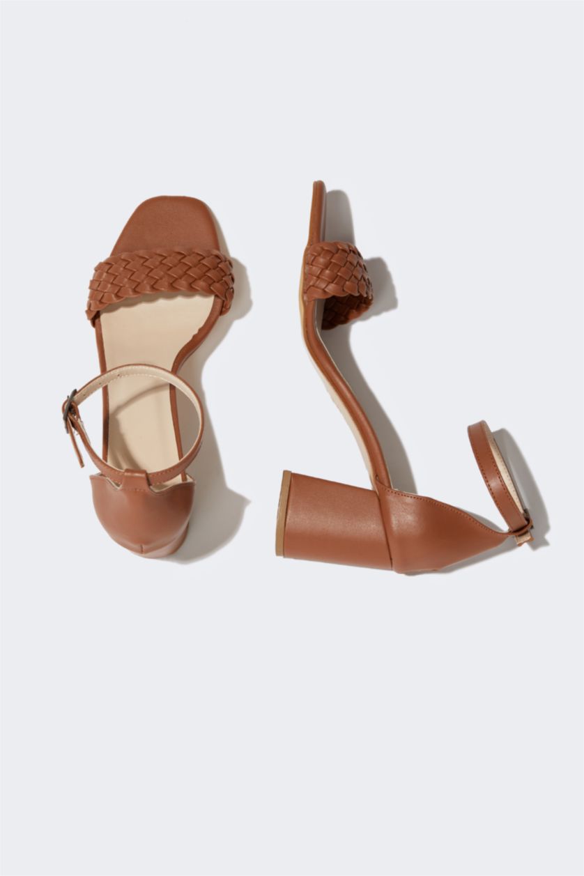 Kadın Taba Kadın Yüksek Topuklu Ayakkabı