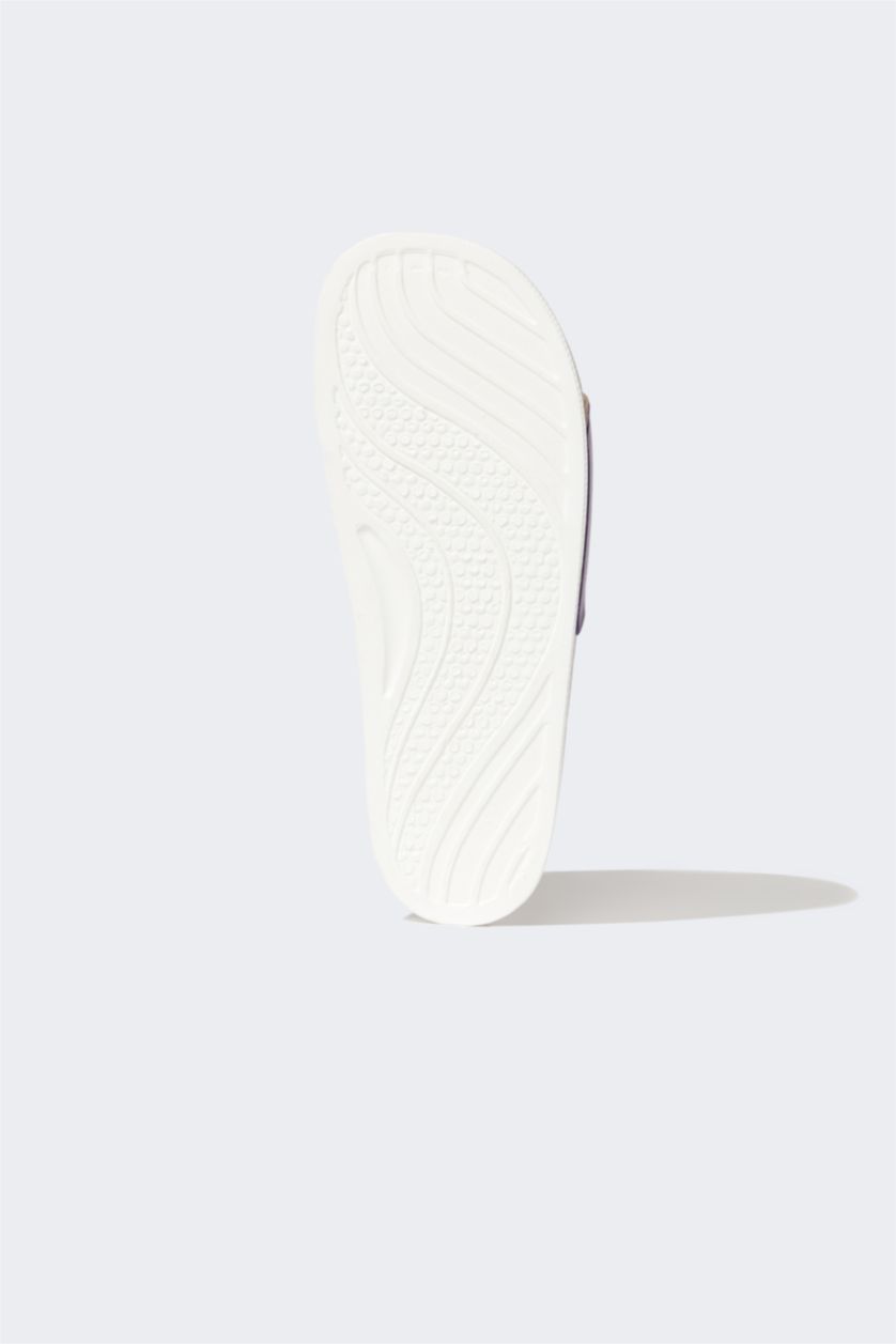 WOMAN Purple Woman NBA Los Angeles Lakers Licensed Flat Sole Slipper