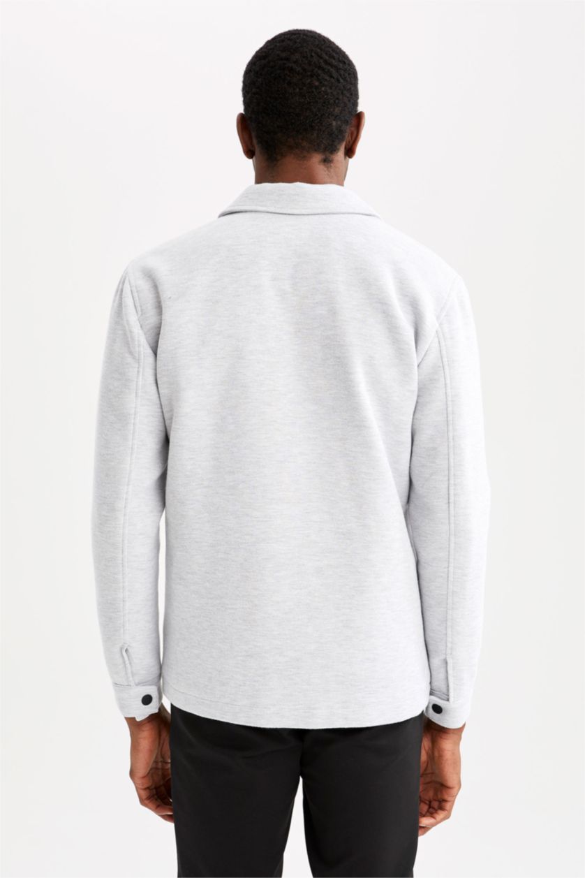 Чоловічий Сірий меланж Пальто