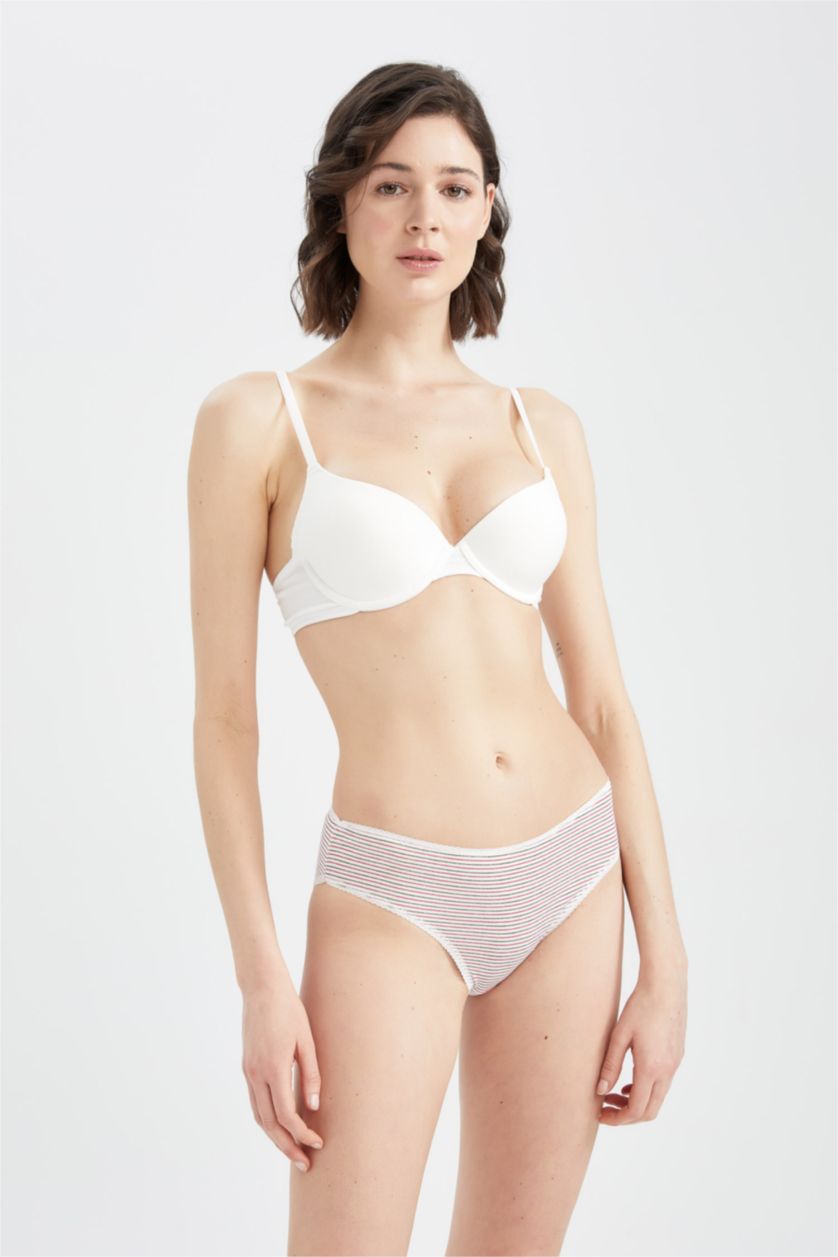 نساء اوف وايت سروال داخلي مطبوع من Fall In Love