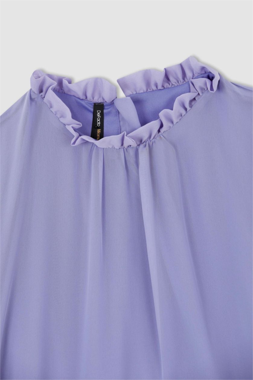 WOMAN Lilac Chiffon Maxi Dress