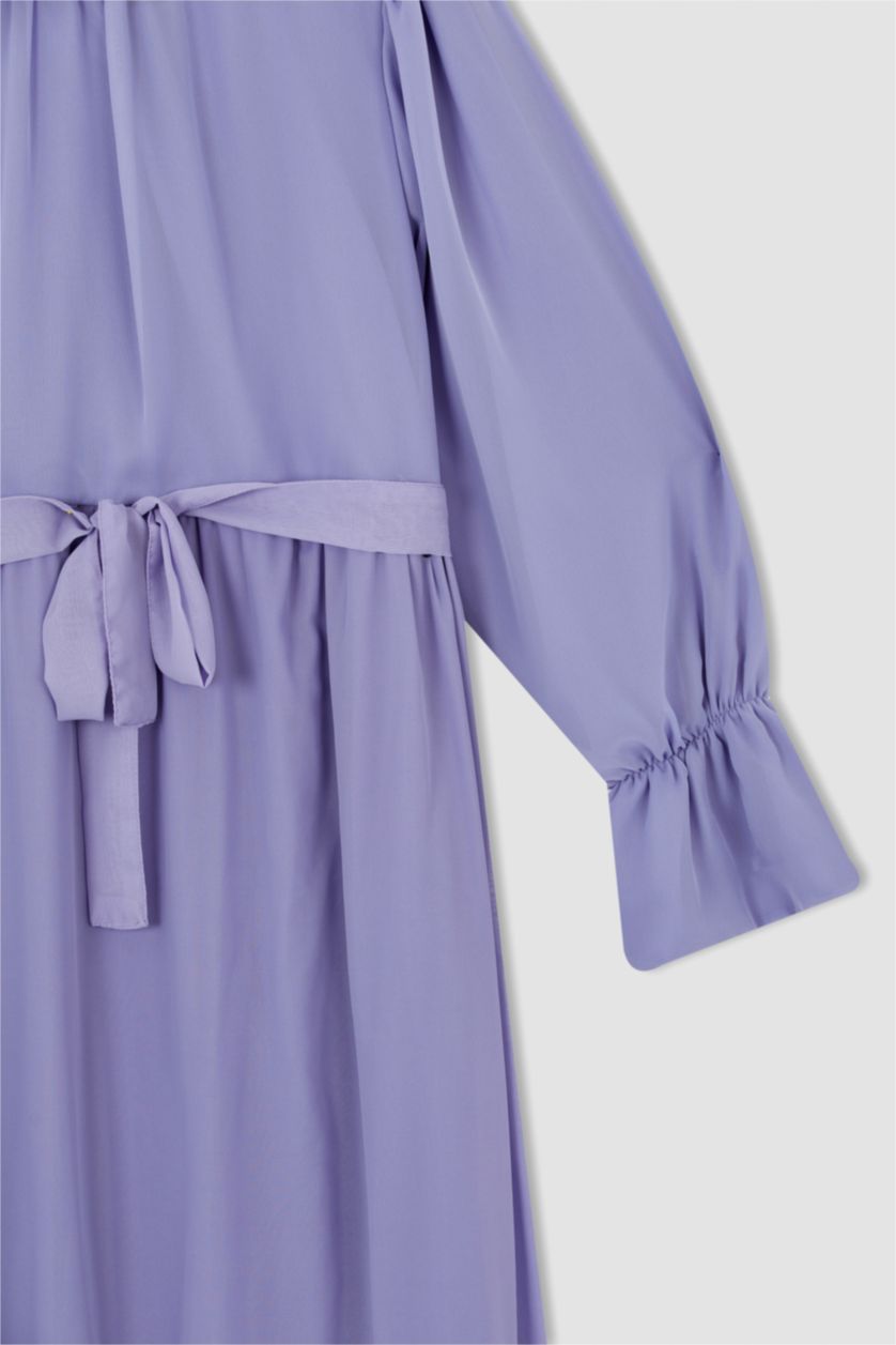 WOMAN Lilac Chiffon Maxi Dress
