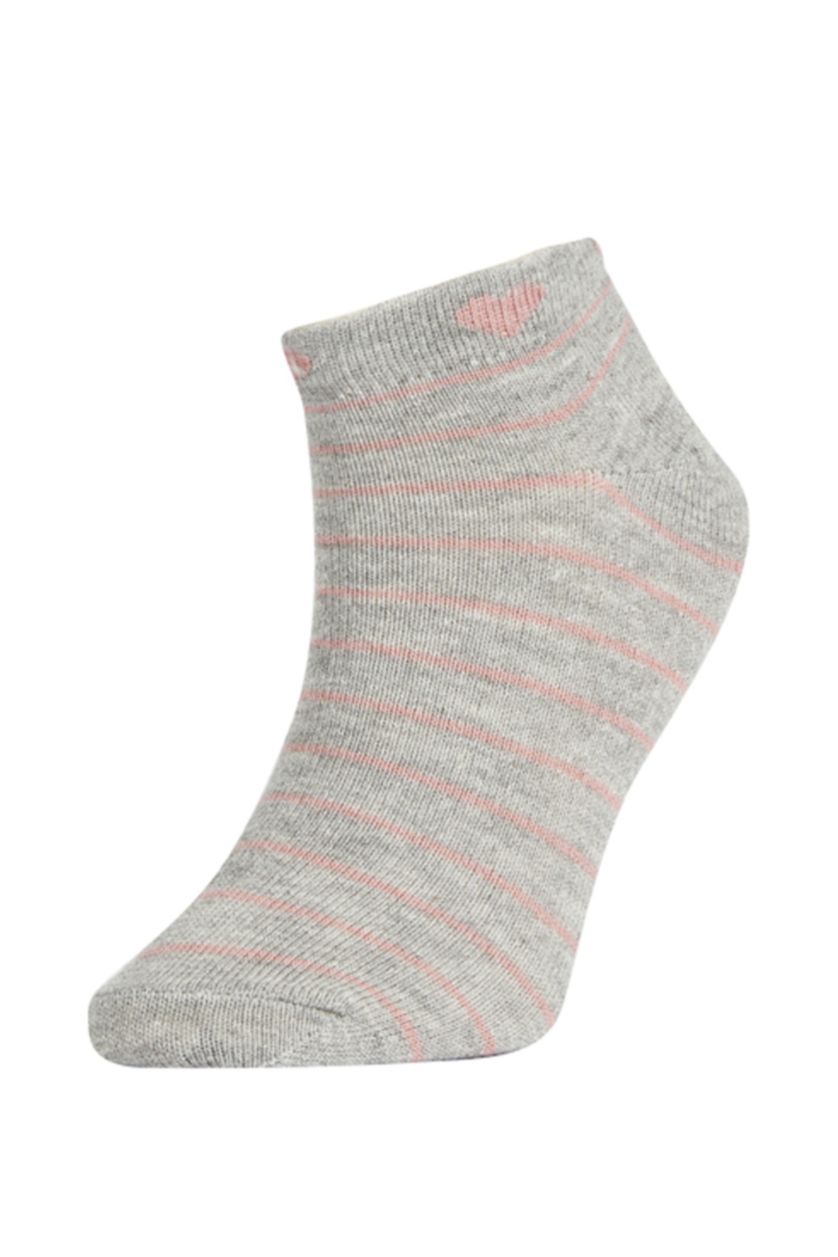 Kız Çocuk - Genç Kız Karma Kız Çocuk 7'li Pamuklu Patik Çorap