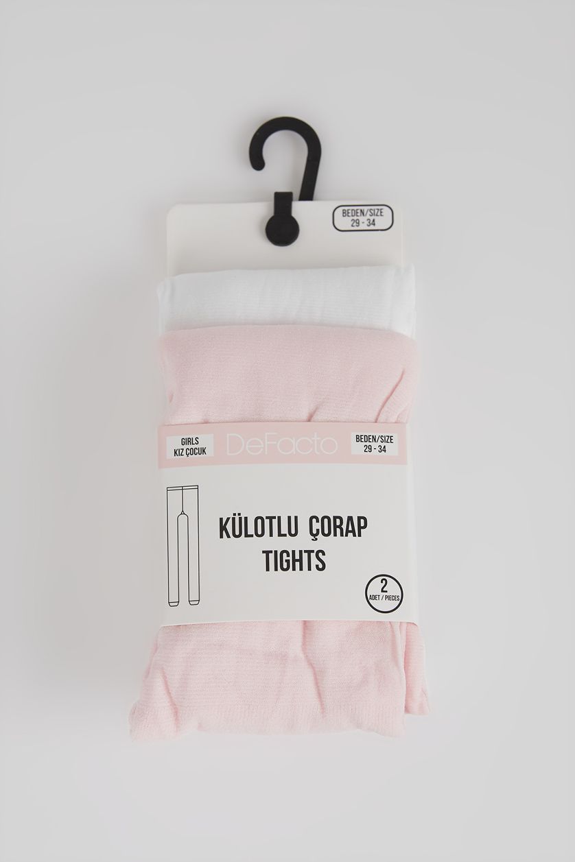 Девочки и подростки Разноцветный Колготки базовый для девочек