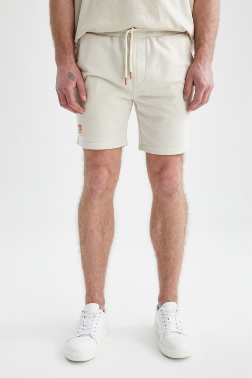 MAN Stone Slim Fit Tie Waist Short