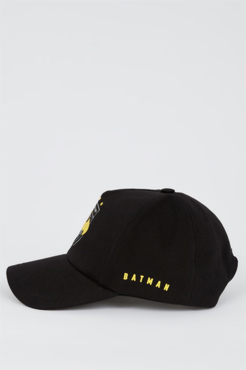 HOMME Noir Casquette imprimée sous licence Batman pour homme