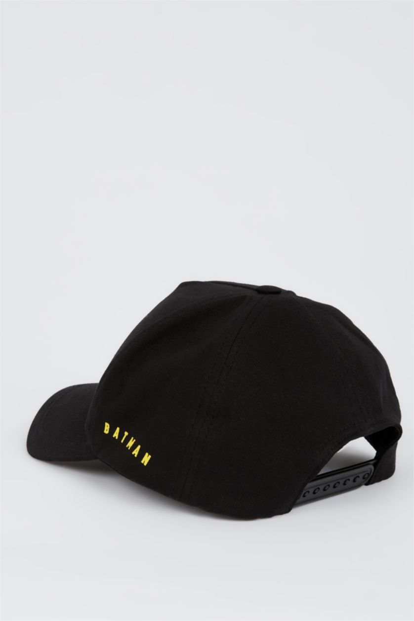 HOMME Noir Casquette imprimée sous licence Batman pour homme