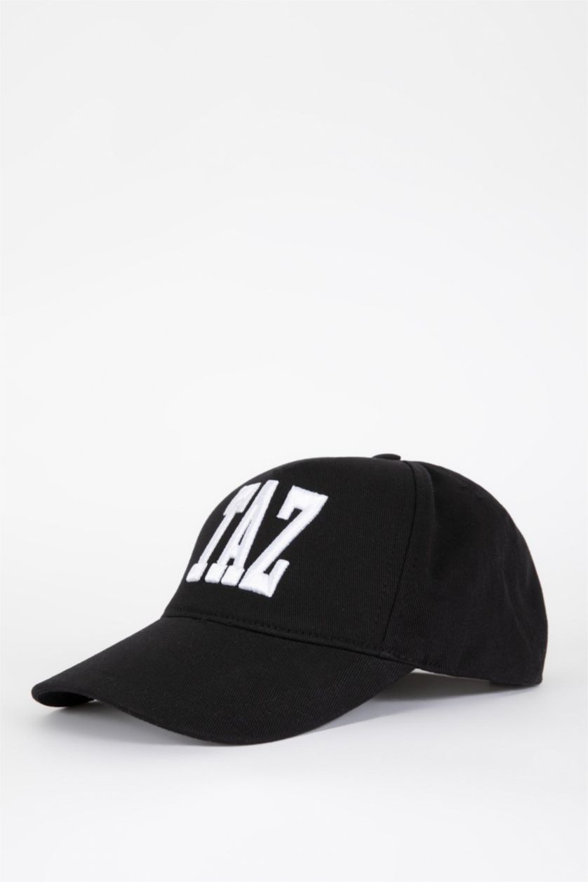 Man Black Men Looney Tunes Licensed Embroidery Cotton Cap Hat