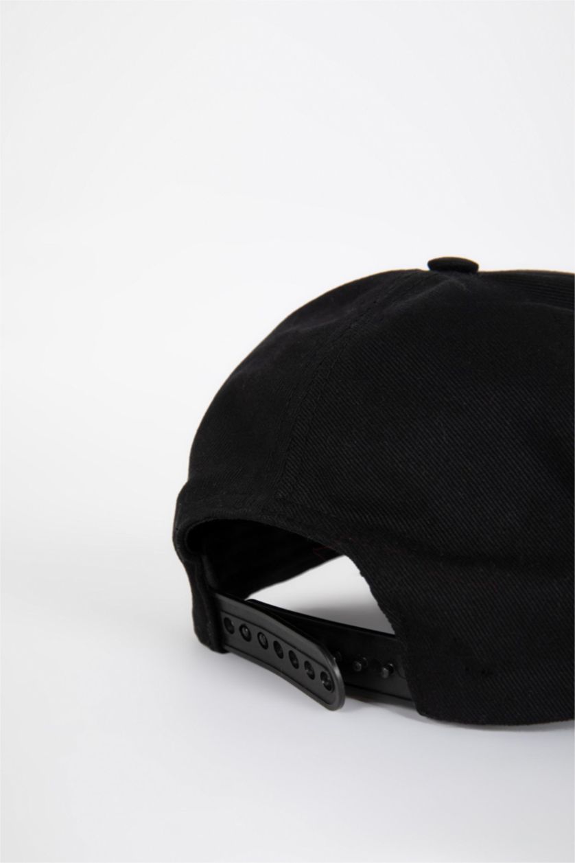 Man Black Men Looney Tunes Licensed Embroidery Cotton Cap Hat