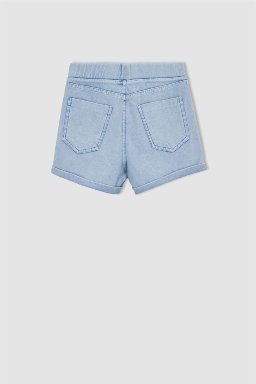 FILLES BLEU Clair Short Jean Look pour fille