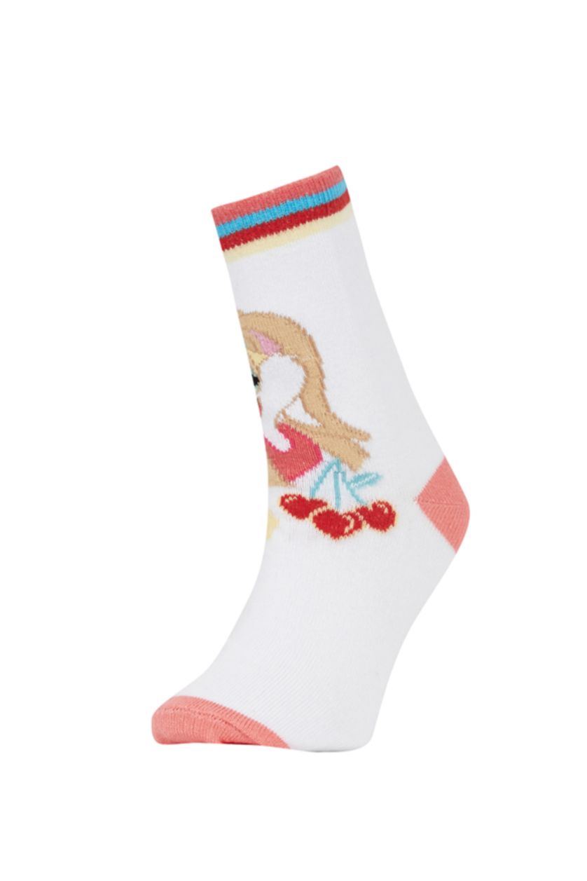 Kız Çocuk - Genç Kız Karma Kız Çocuk Looney Tunes 2'li Pamuklu Uzun Çorap