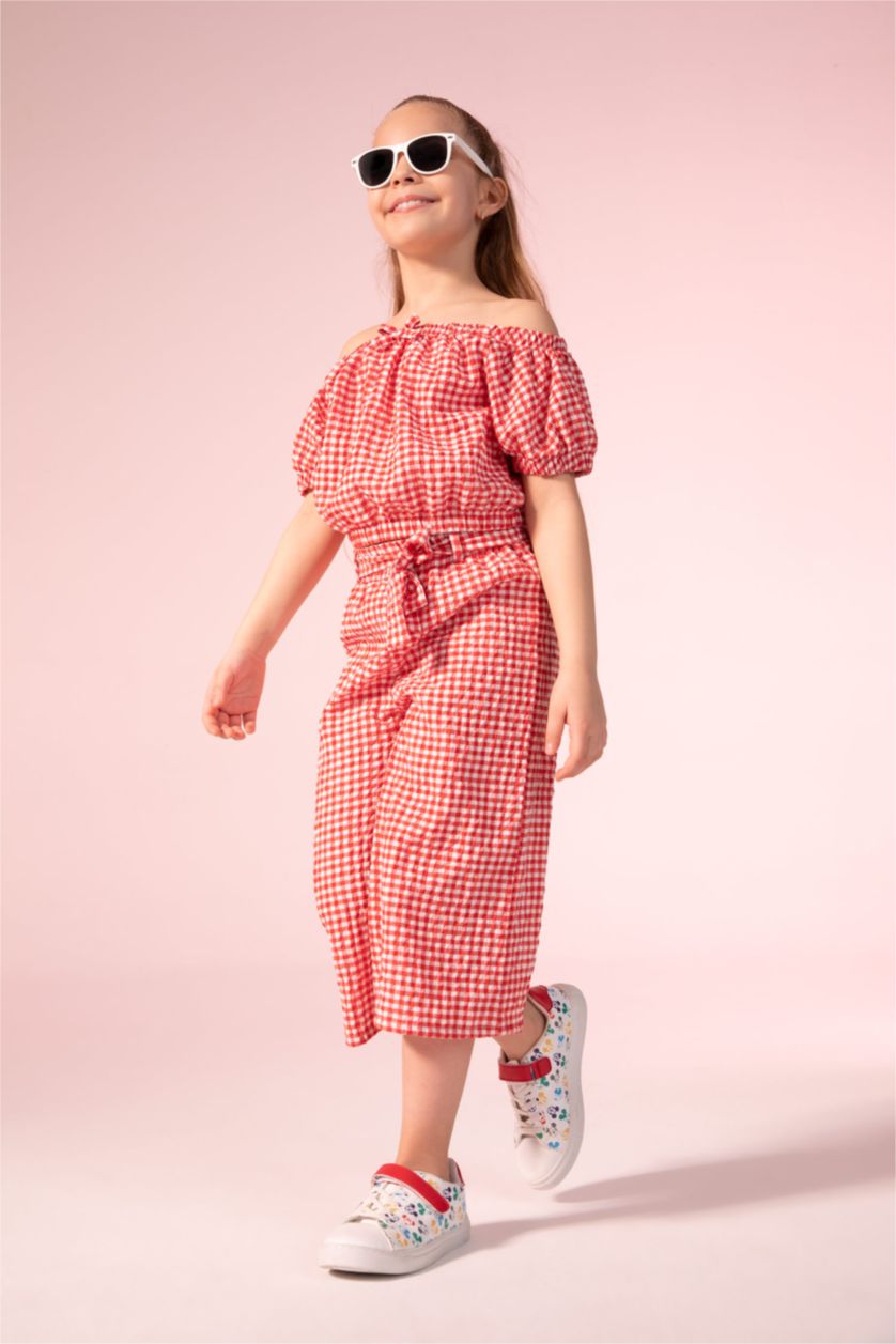 GIRLS & TEENS Coral Girl Regular fit shirt and Bermuda shorts