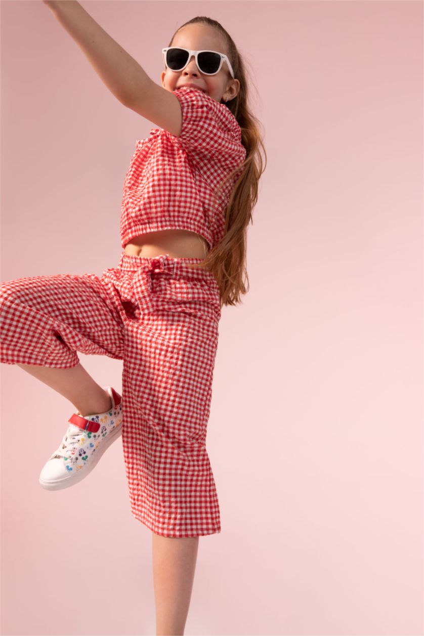 GIRLS & TEENS Coral Girl Regular fit shirt and Bermuda shorts