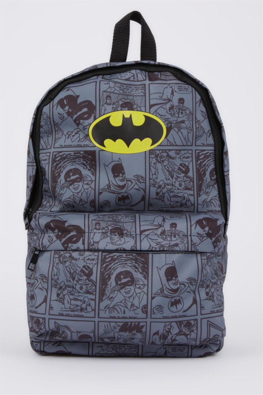 BOYS & TEENS Black Boys Batman Large Backpack