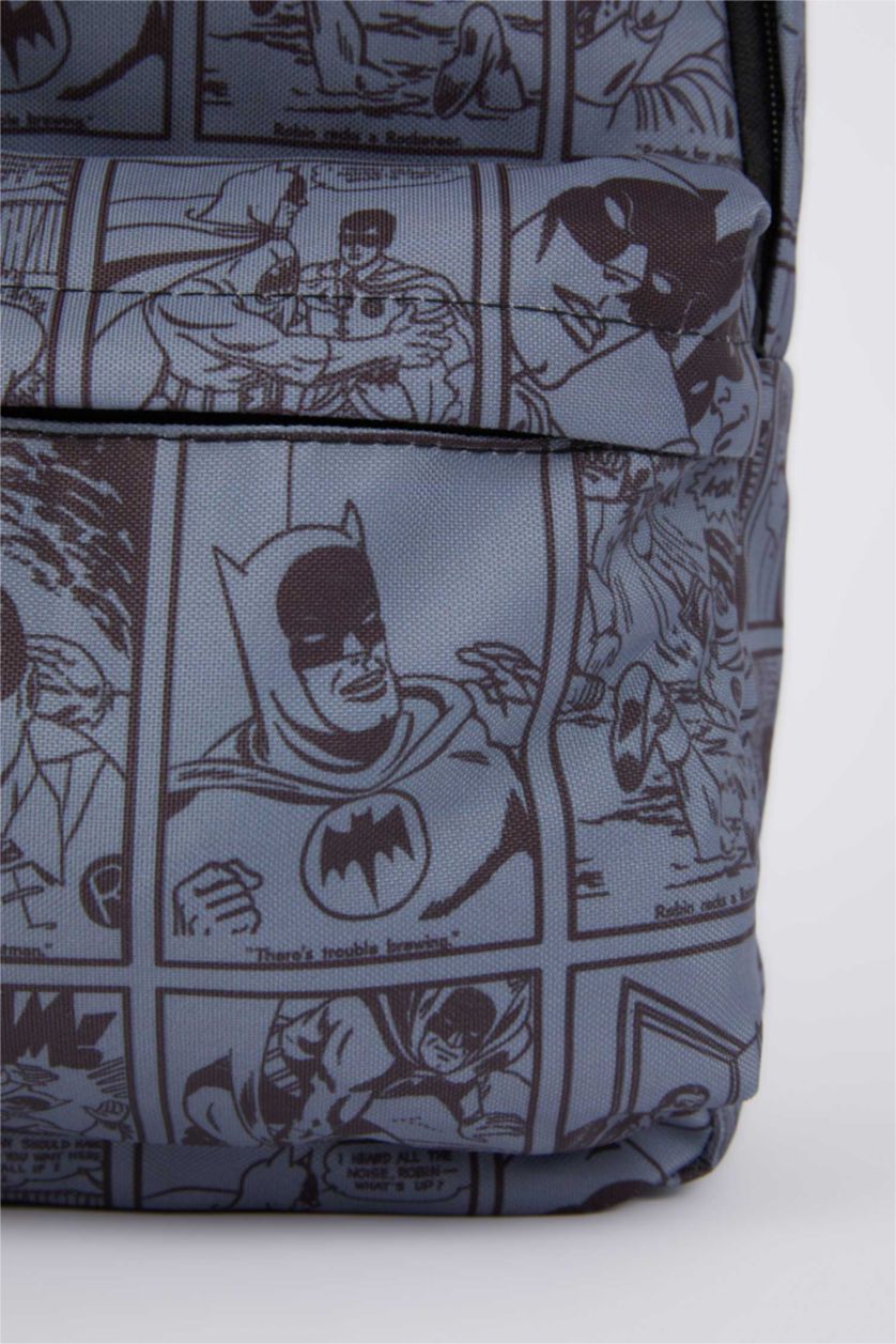 BOYS & TEENS Black Boys Batman Large Backpack